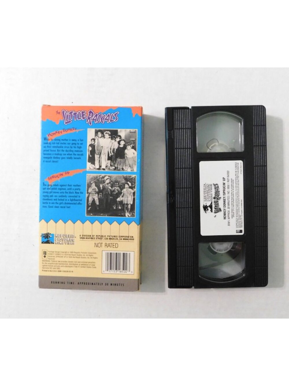 The Little Rascals VHS Set of 5 Republic Pictures 12 Titles Nostalgia Gold - Picture 2 of 10